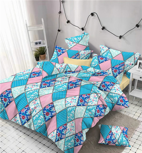 लाइट इन वेट डिस्पर्स प्रिंटेड पॉलिएस्टर बेड शीट फैब्रिक