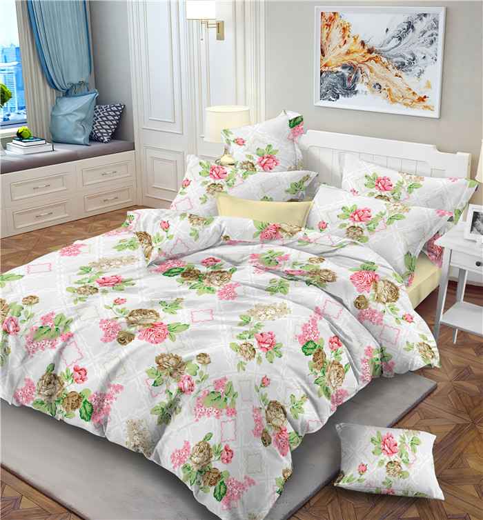 Light In Weight Disperse Printed Polyester Bed Sheet Fabric