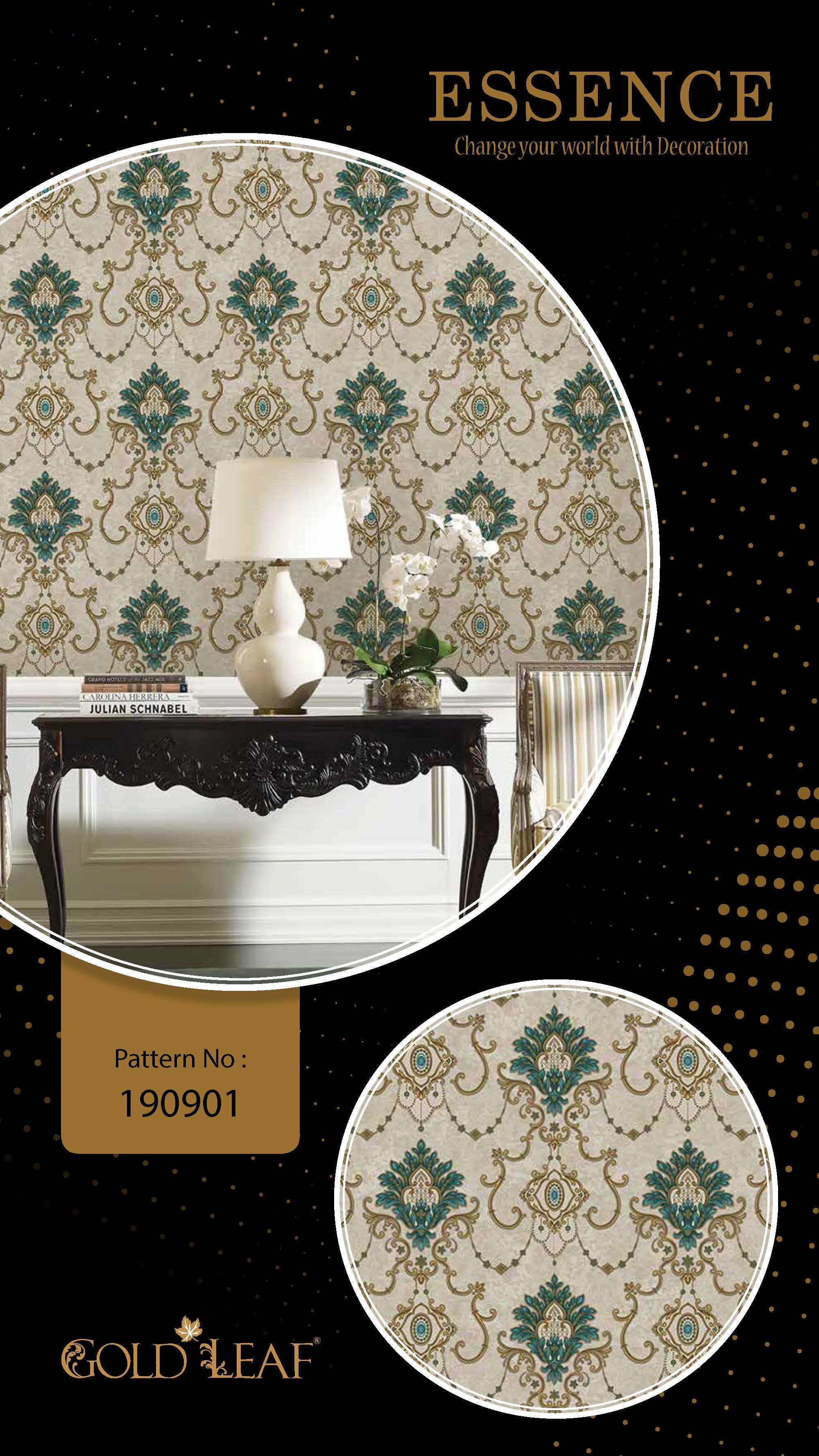 Vinyl Wallpaper - Medium Roll | Charming Designs, Unmatched Beauty, Easy Renovation