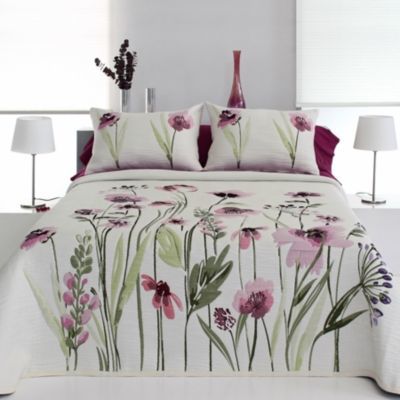 Light In Weight Flower Style Polyester Bed Sheet Fabric