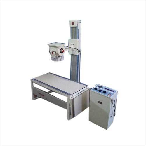 100 mA Ceiling Free X-Ray Machine - Stainless Steel, Electric Powered | Easy to Use, Top Performance, Low Maintenance, Fine Finish, Longer Service Life, High Efficiency with Folding Bucky Table