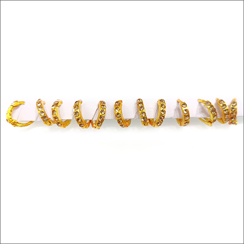 Party Ladies Gold Plated Round Bali