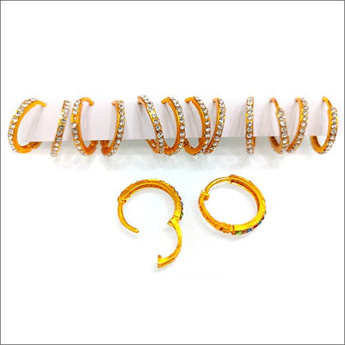 Party Ladies Gold Plated Round Bali