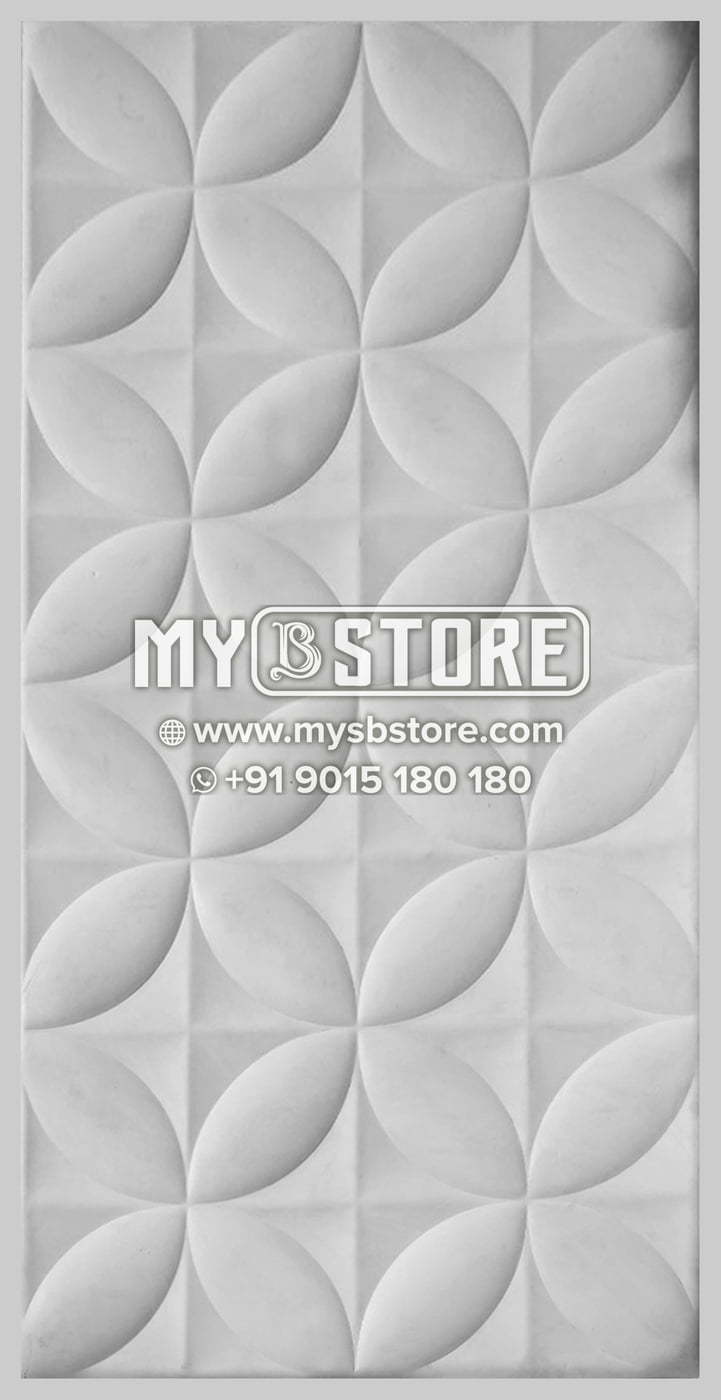 3d Wall Panels - 8' X 4', 6mm Thick Pvc | Lightweight, Easy To Install, Multiple Designs