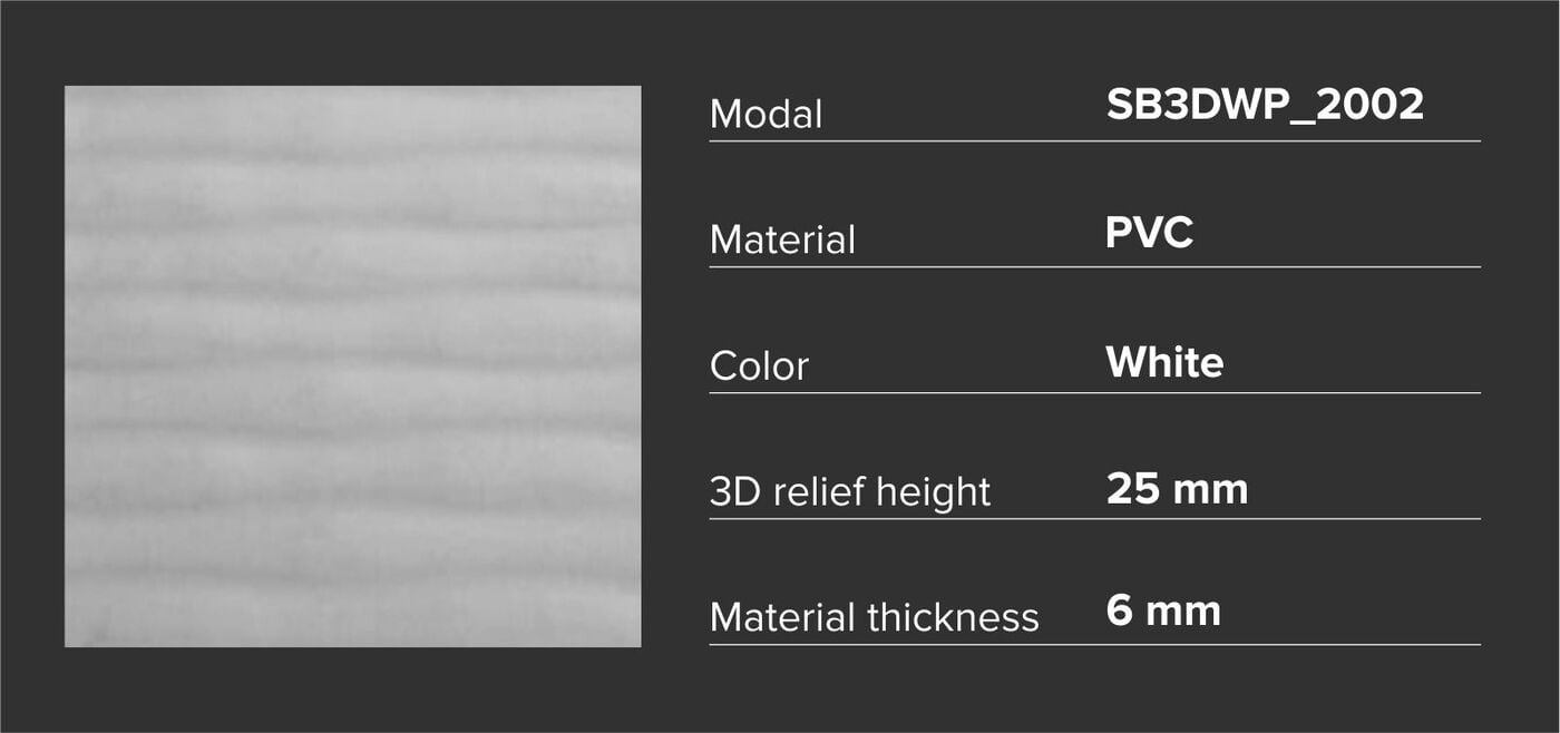 3d Wall Panels - 8' X 4' Size, 6mm Thickness | Lightweight, Easy To Install, 100+ Design Options, Paintable Textured Accent Walls