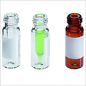 Auto Sampler Vials - Glass, 9-425 & 8-425 Screw Thread Sizes, Transparent , Leak Proof & Lightweight Design