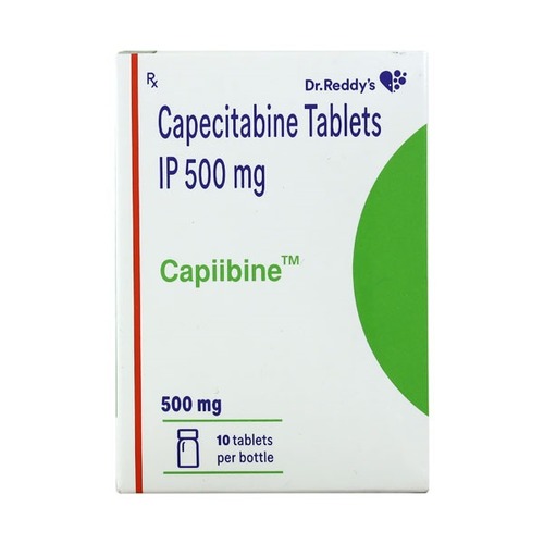 Capiibine 500 Mg Ingredients: Capecitabine (500mg)