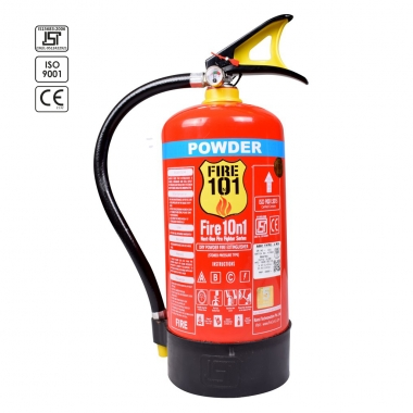 पोर्टेबल एबीसी पाउडर प्रकार 4 किलोग्राम अग्निशामक यंत्र (लाल)