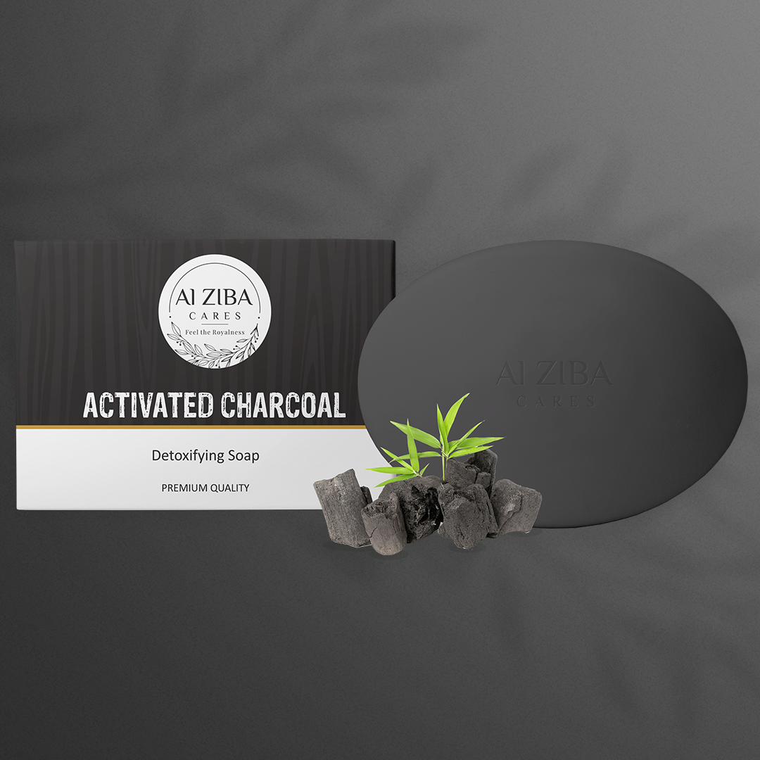 Activated Charcoal Detoxifying Soap - 100gm | Herbal Ingredients, Black Color, Smooth Texture, Suitable For All Skin Types, Unisex Usage