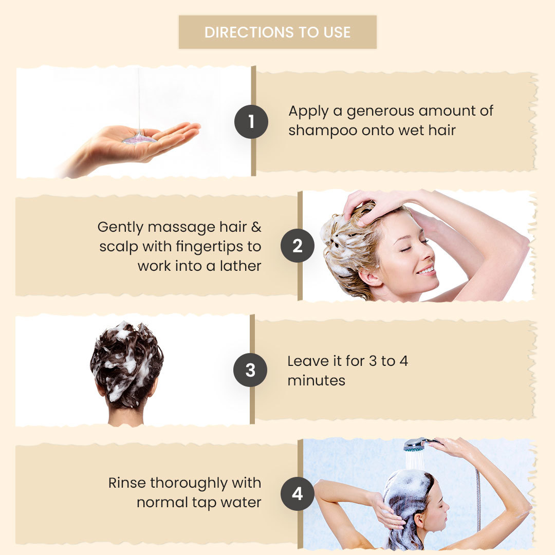 White Soothing Scalp Therapy Shampoo With Tea Tree Oil & Salicylic Acid - 200ml