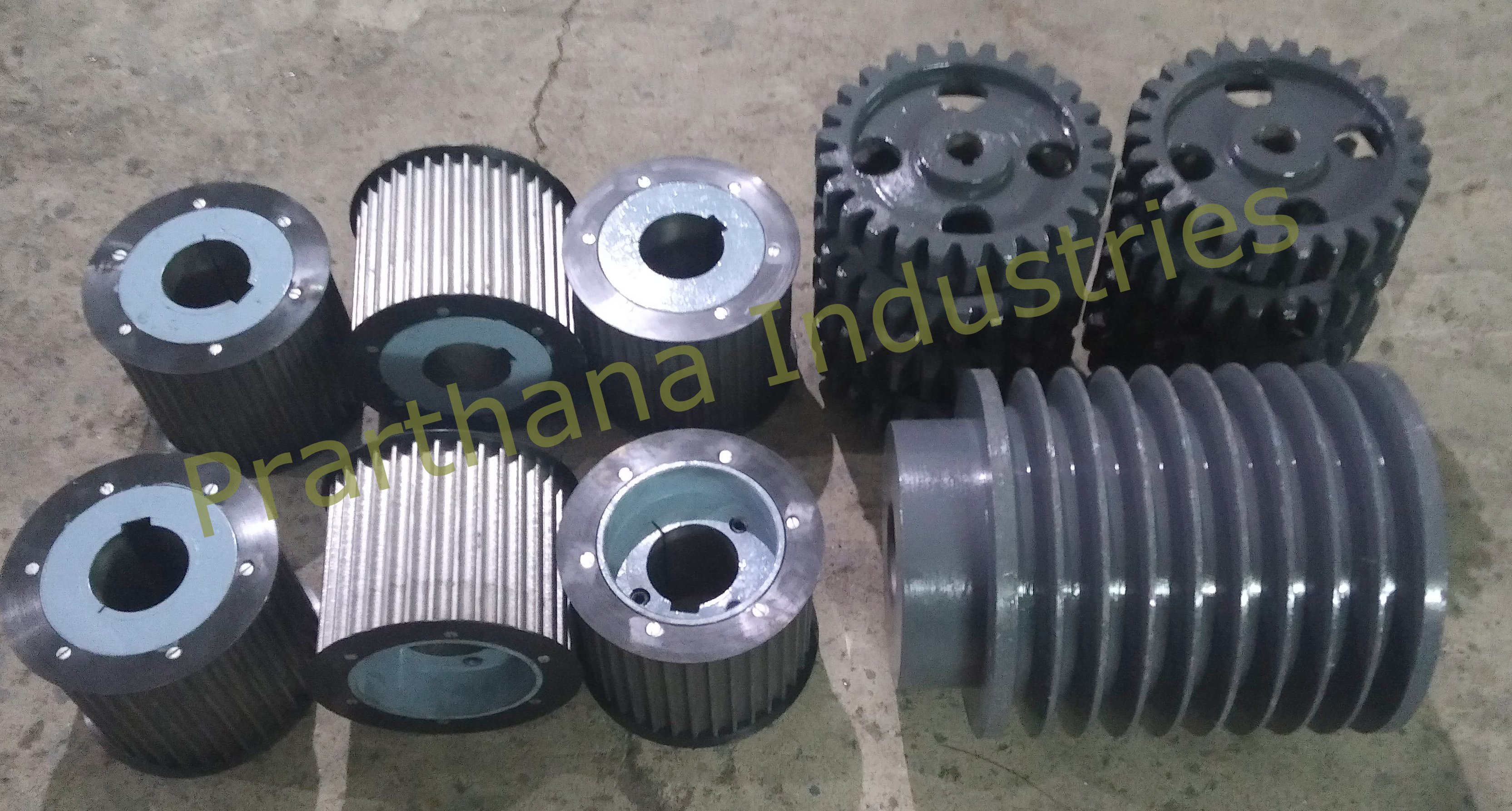 Taper Lock Timing Pulley - Aluminum, Mild Steel, Cast Iron Material, Diameter 75mm To 900mm, Profile 2mm To 20mm, Taper Lock Bush 1008 To 6050, Customizable As Per Drawing Or Sample