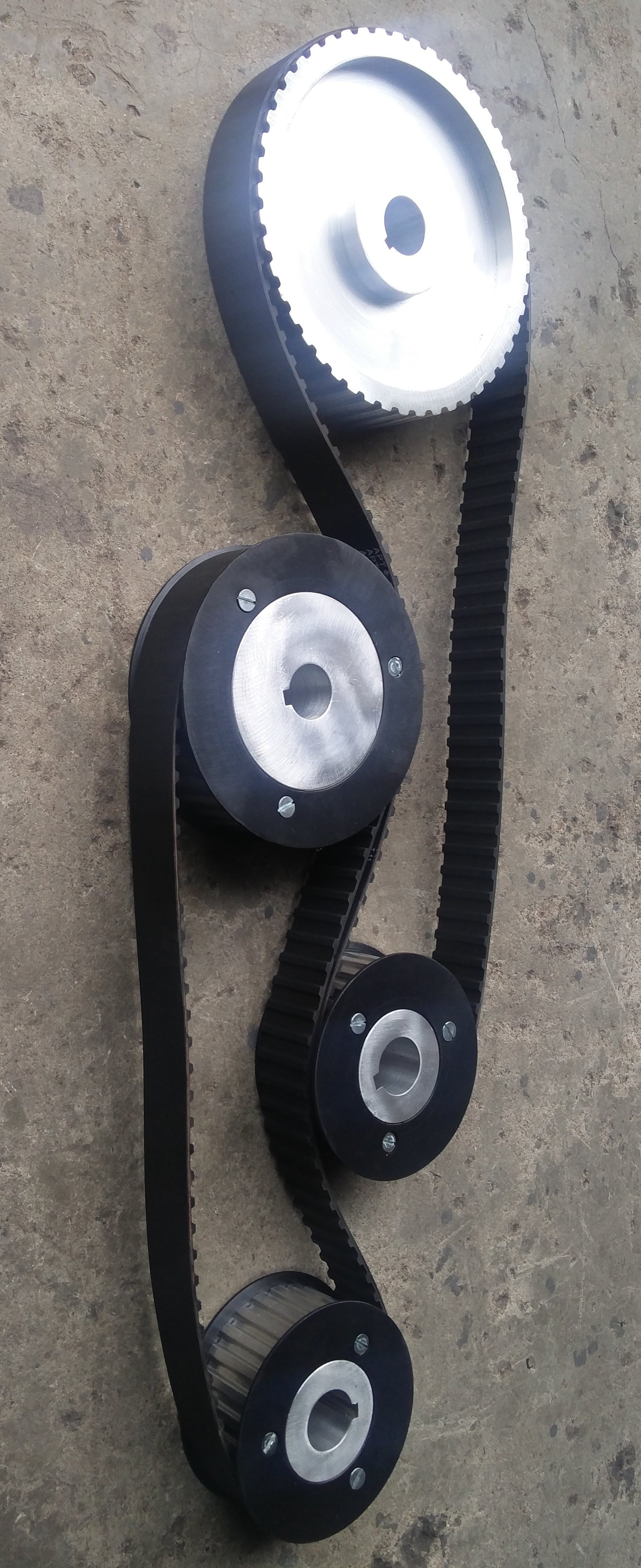 Aluminium Timing Pulley - Bore Diameter: 8 Millimeter (Mm)
