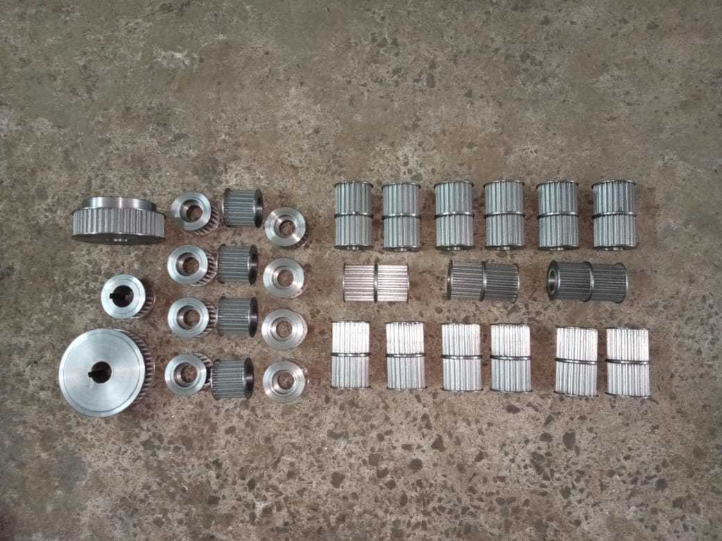 Aluminium Timing Pulley - Bore Diameter: 8 Millimeter (Mm)
