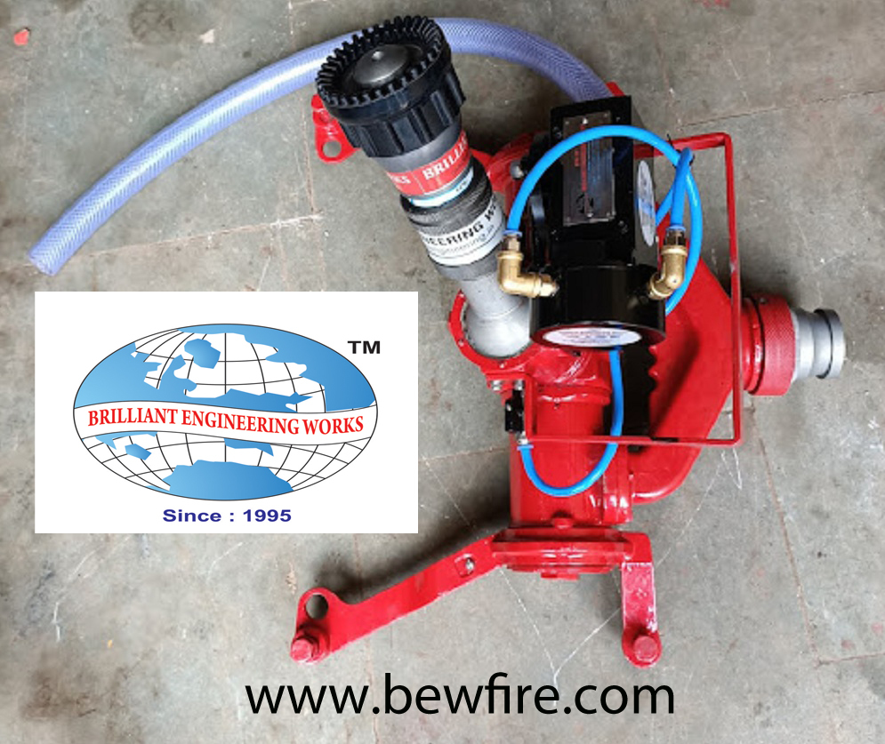 Oscillating Fire Monitor - Color: Red