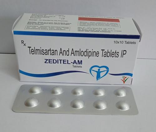 टेल्मिसर्टन और एम्लोडिपाइन टैबलेट आईपी के लिए अनुशंसित: उच्च रक्तचाप (उच्च रक्तचाप) का इलाज करें।