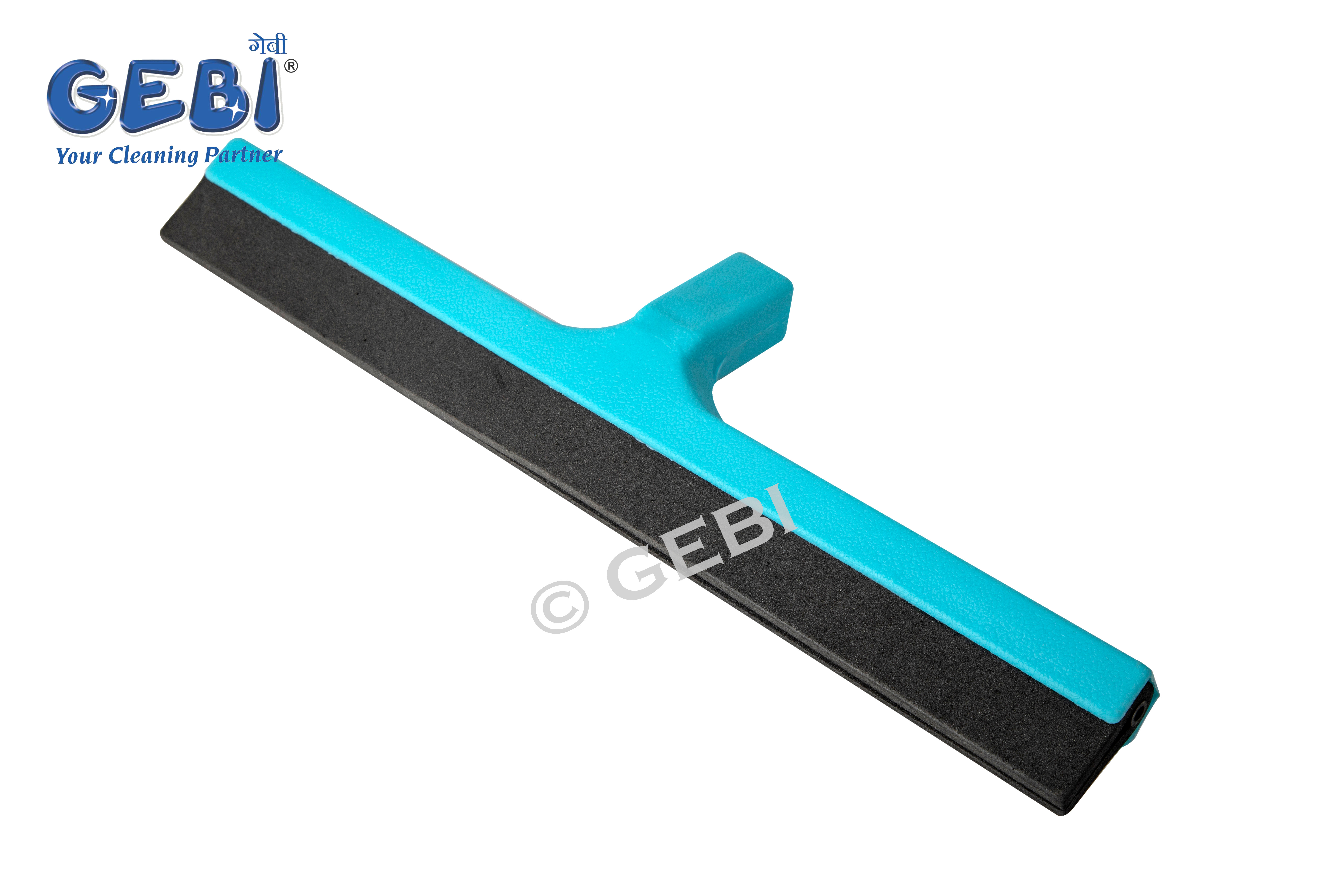 Prince Twin Floor Wiper - Rubber & Plastic, 16 X 47 Inch, Available In Green, Blue, Red, Grey | Durable Foam Blade For Easy Water Removal, Eco-friendly Design