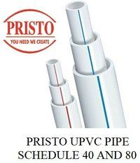 Pristo Upvc Pipe Sch 40 & 80 Application: Construction