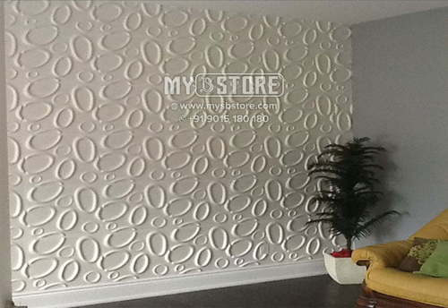 3Dwp1033 3D वॉल पैनल का आकार: 8 X 4 फीट