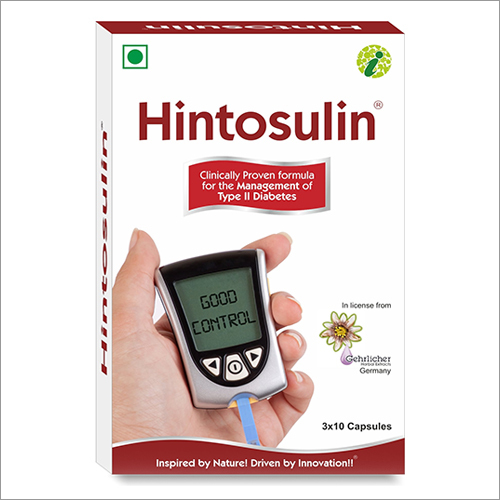Clinically Proven Formula For The Management Of Type II Diabetes Capsules