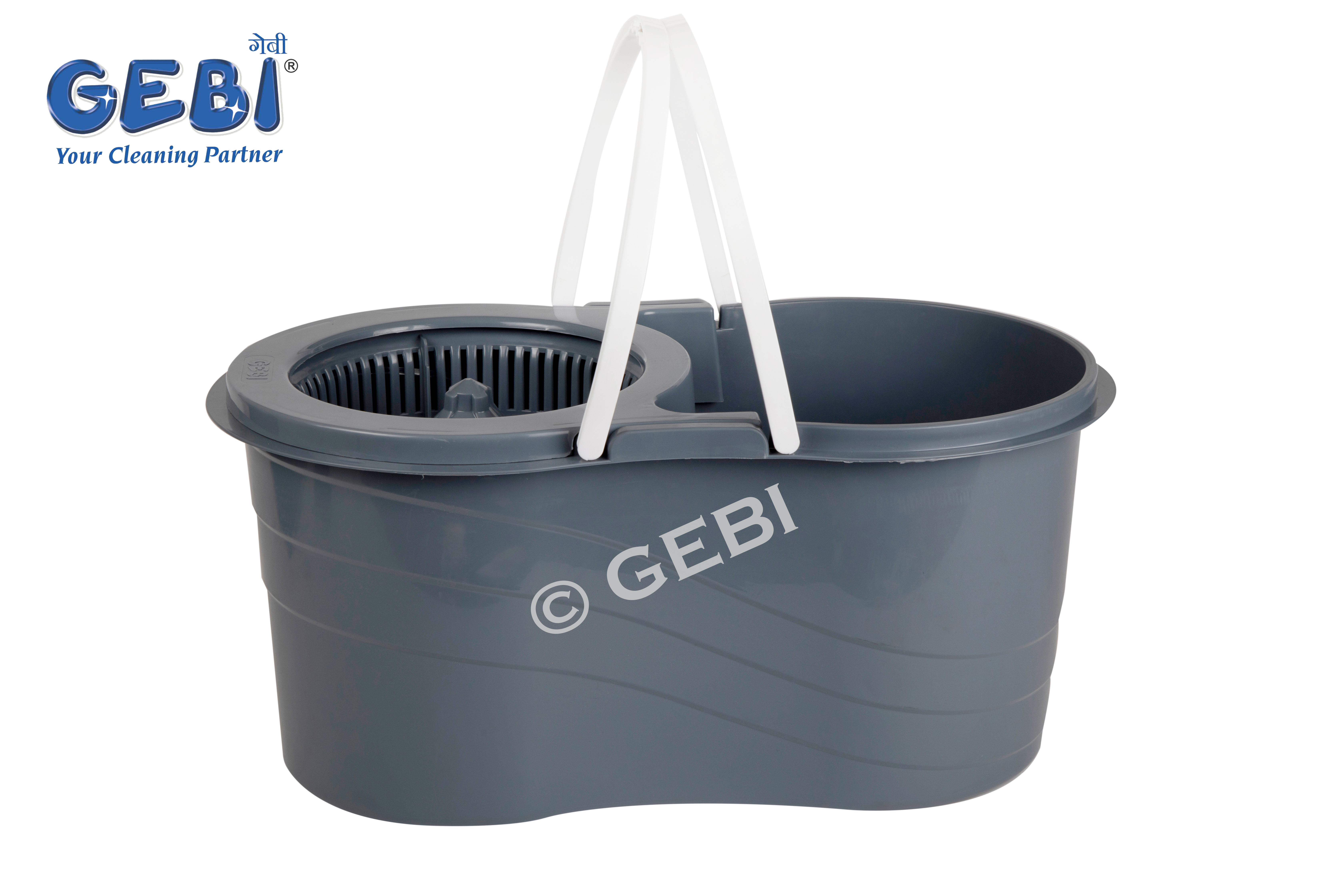 Capacity Eco-friendly Microfiber Super Spin Mop Bucket With Adjustable Handle