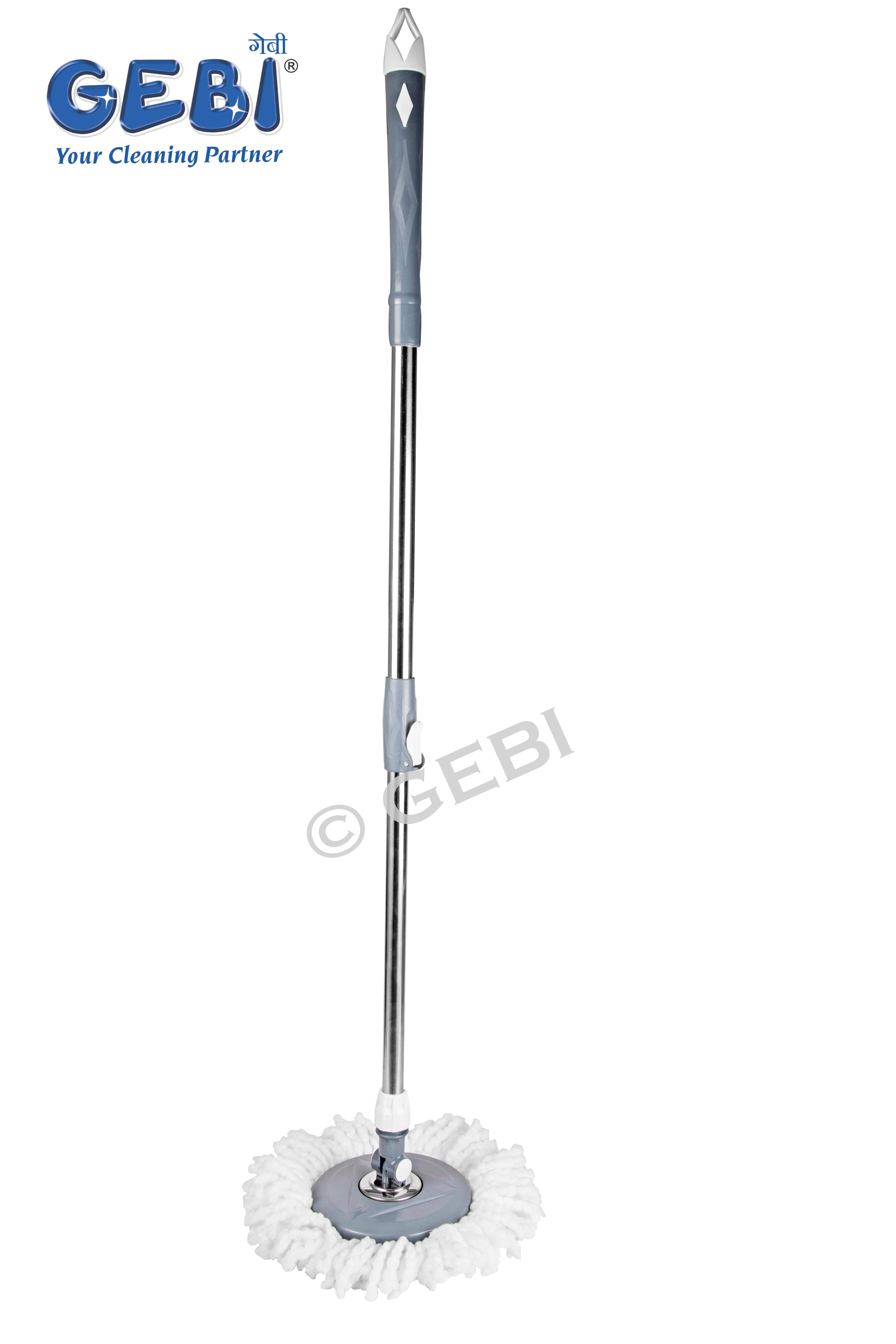 Capacity Eco-friendly Microfiber Super Spin Mop Bucket With Adjustable Handle