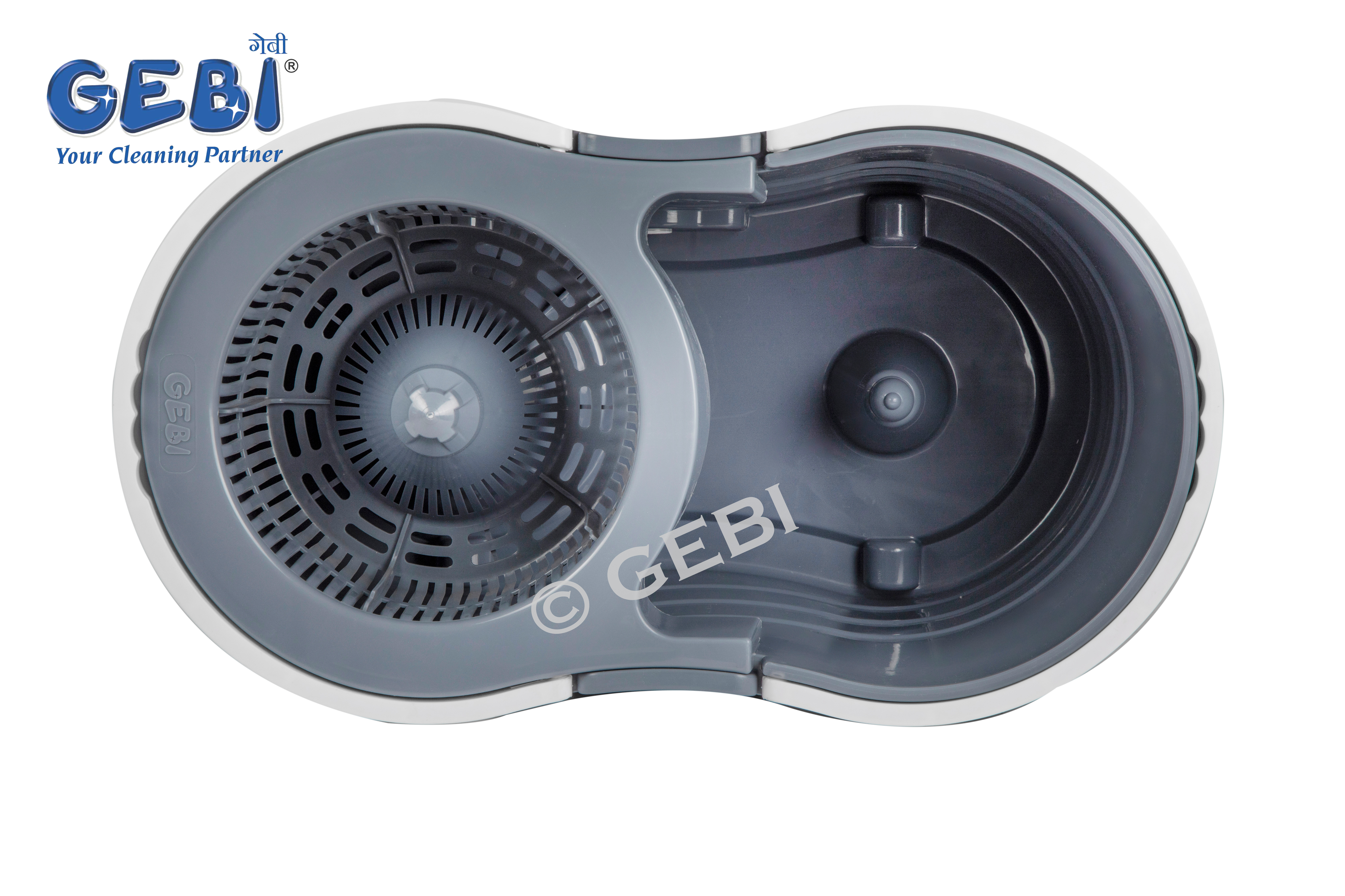 Capacity Eco-friendly Microfiber Super Spin Mop Bucket With Adjustable Handle