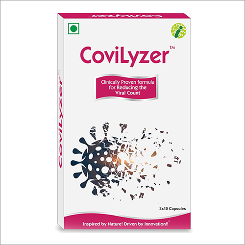 Clinically Proven Formula For Reducing The Viral Count Capsules Organic Medicine