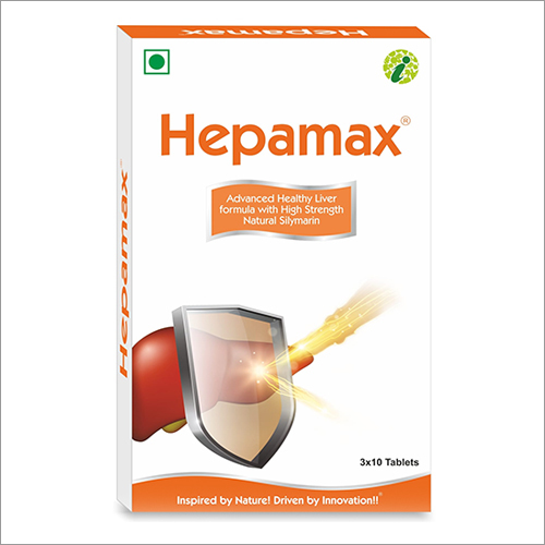 Advanced Healthy Liver Formula With High Strength Natural Silymarin Tablets