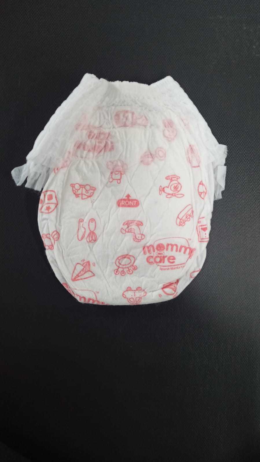 Baby Diapers Small - Cotton Material, Soft White Design With 24 Elastic Strands, 3d Leak Guard Technology For Breathable Comfort