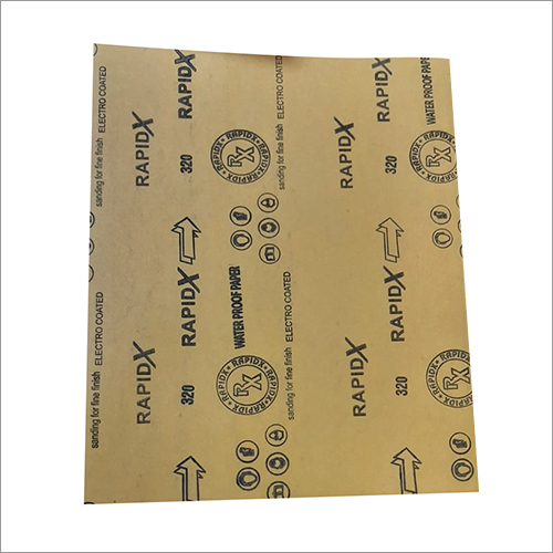 Rectangular Industrial Waterproof Abrasive Paper
