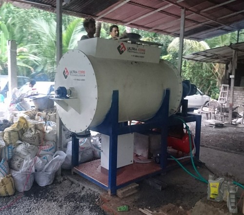 Clc Mobile Plant - Steel, 1500-2000 Kg Weight , 10-15 M3/hr Capacity , Diesel Engine With 15-20 Hp Power Output , Automatic Foam Generator