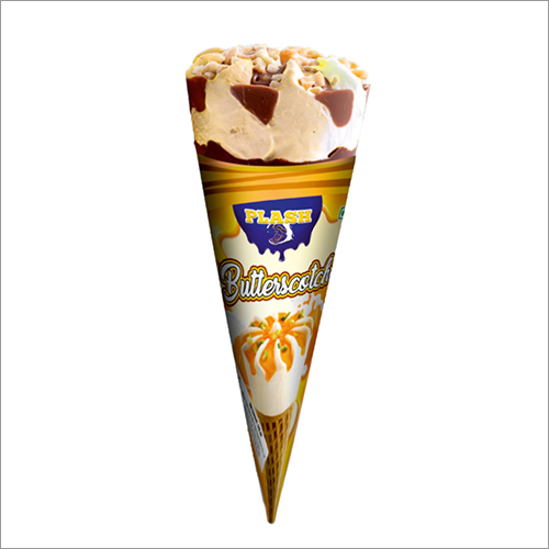 Butterscotch Cone Ice Cream