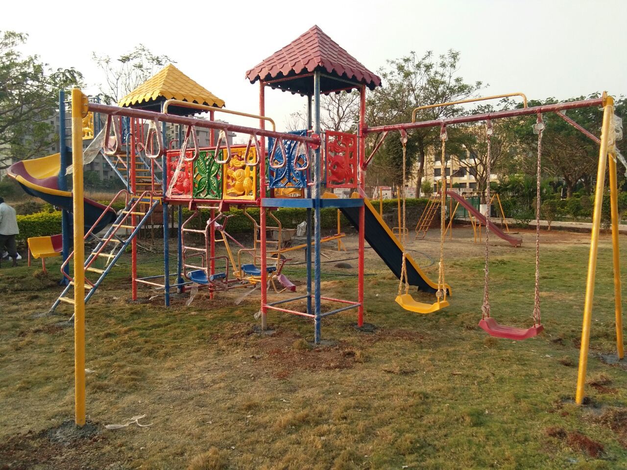 P-1g Multi Platform Outdoor Playground Equipment