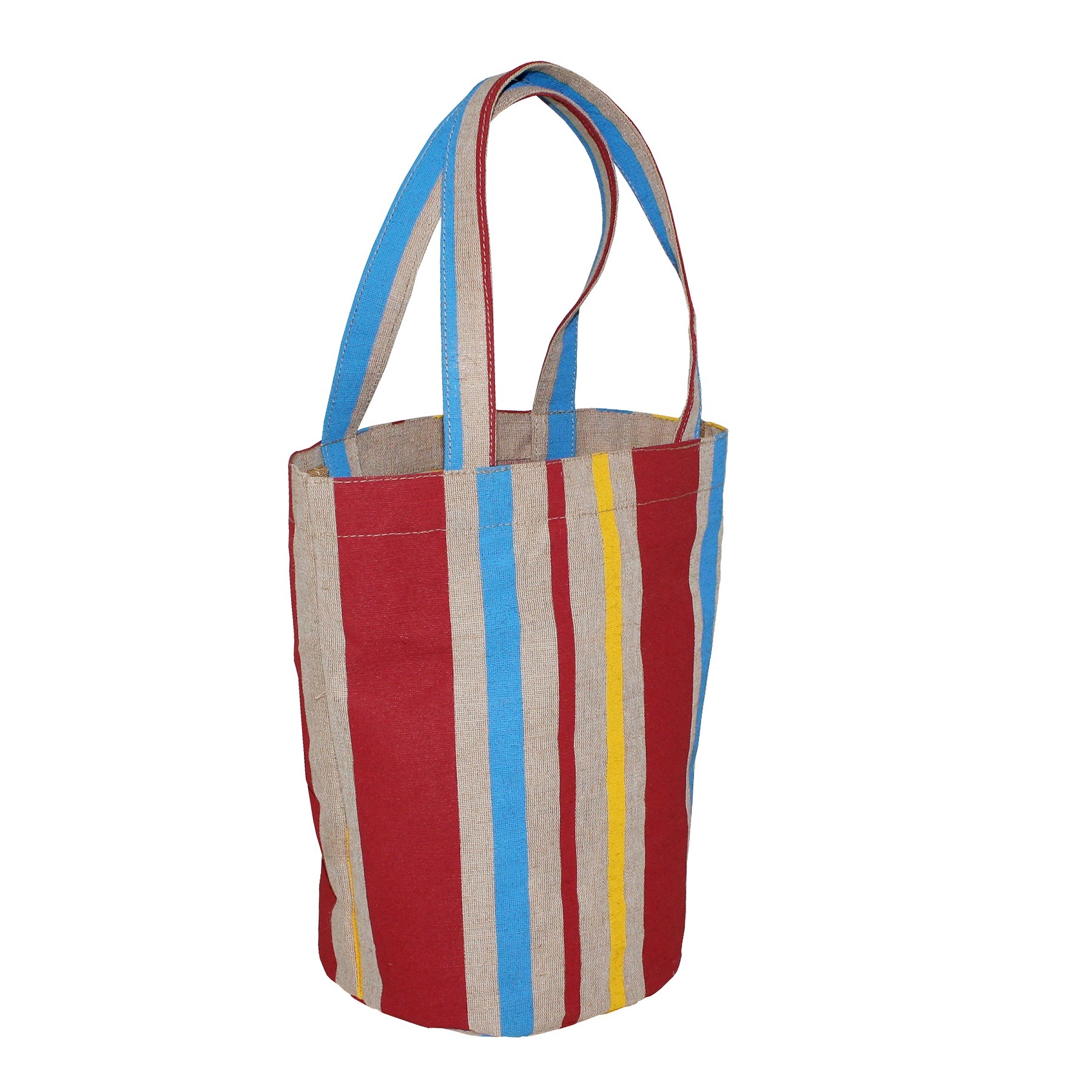 Pp Laminated Juco Fabric Tote Bag With Juco Handle Capacity: 5 Kgs Kg/day