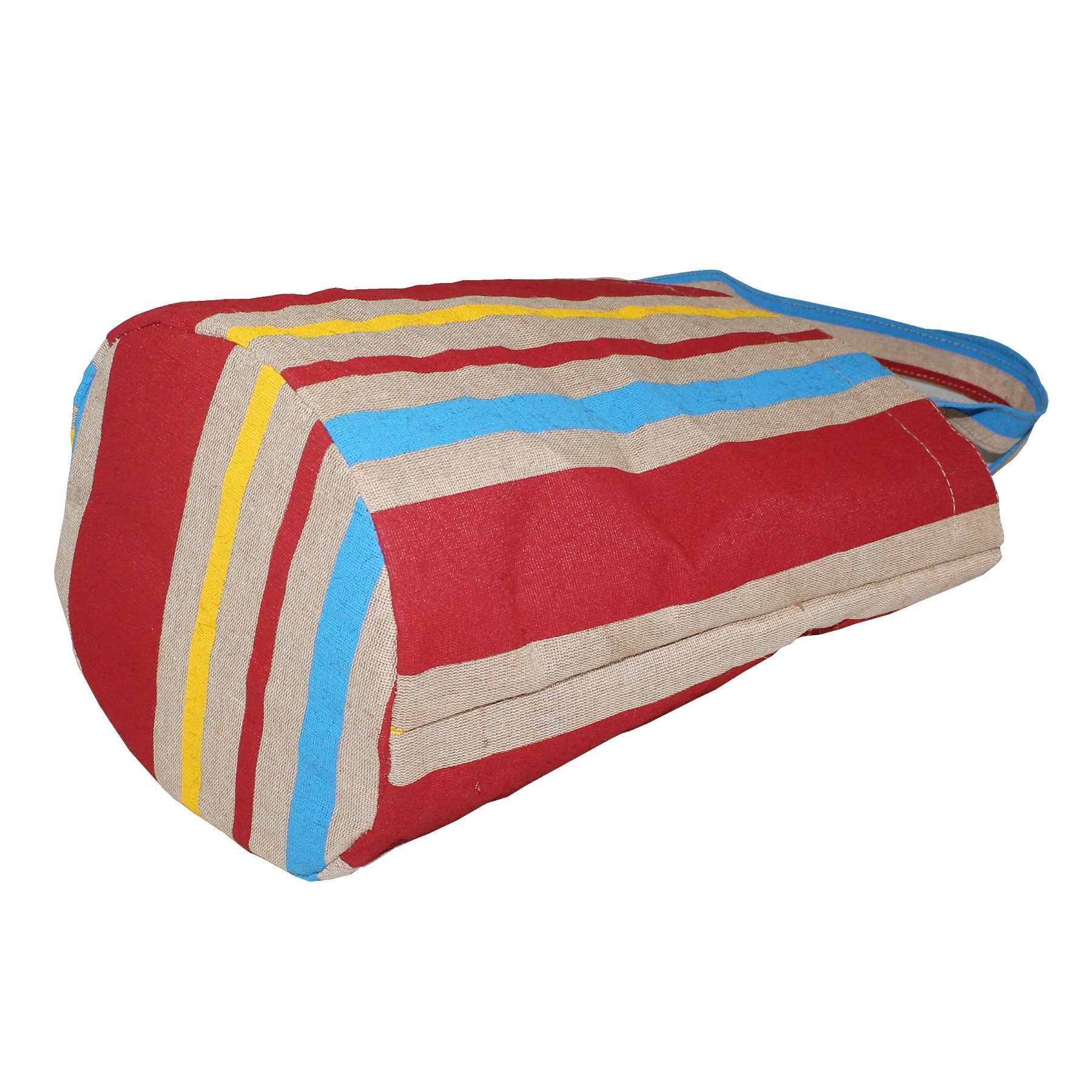 Pp Laminated Juco Fabric Tote Bag With Juco Handle Capacity: 5 Kgs Kg/day