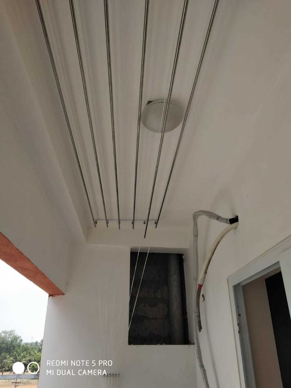 Silver Ceiling Cloth Drying Hanger Manufacturer In Perur