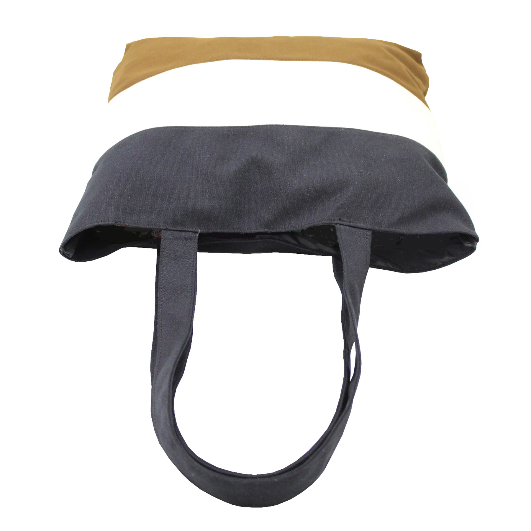 12 Oz Natural Canvas Fabric Designer Tote Bag Capacity: 5-8 Kgs Kg/day