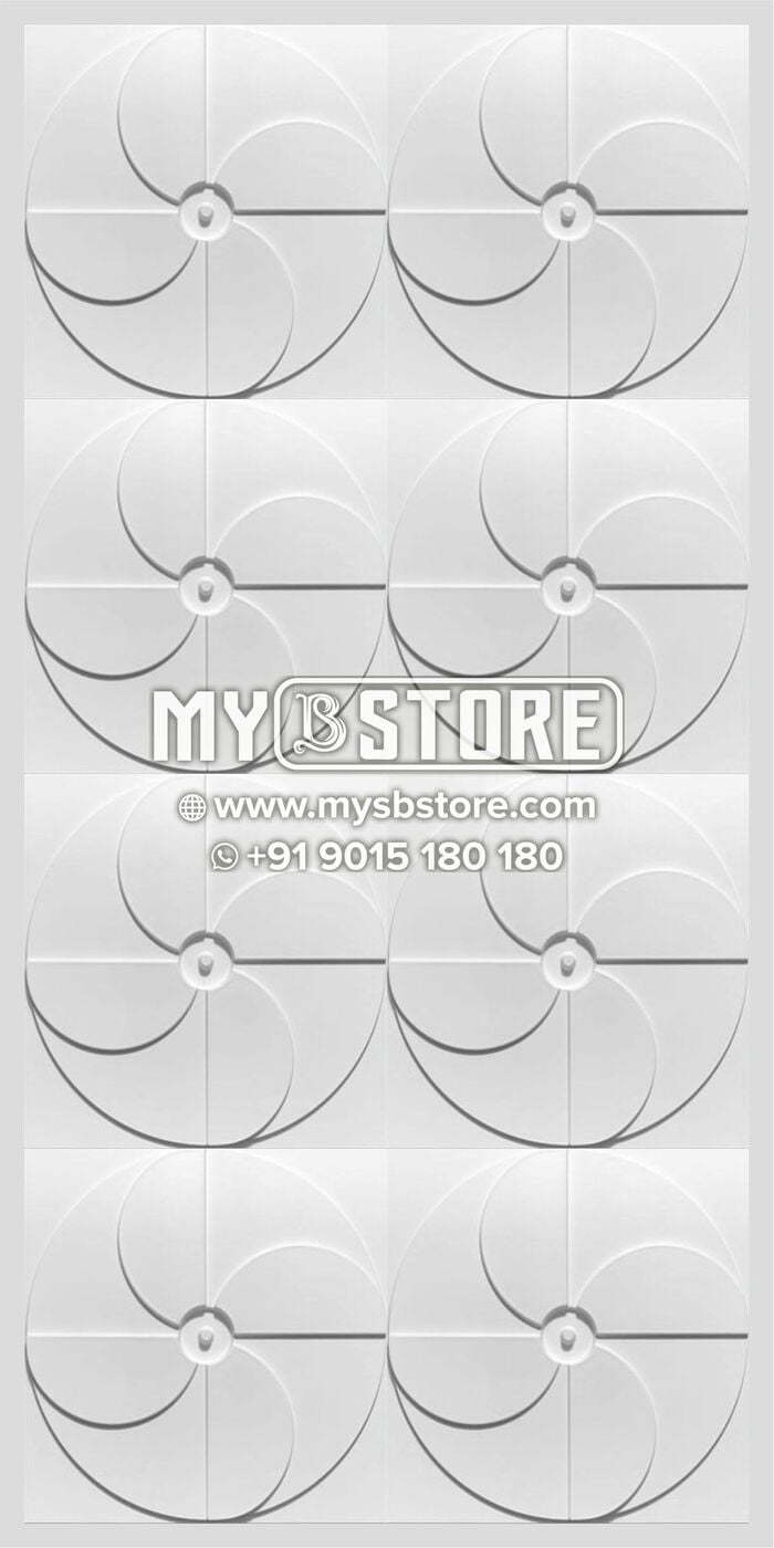3dwp1012 3d Wall Panels Size: 8 X 4 Ft