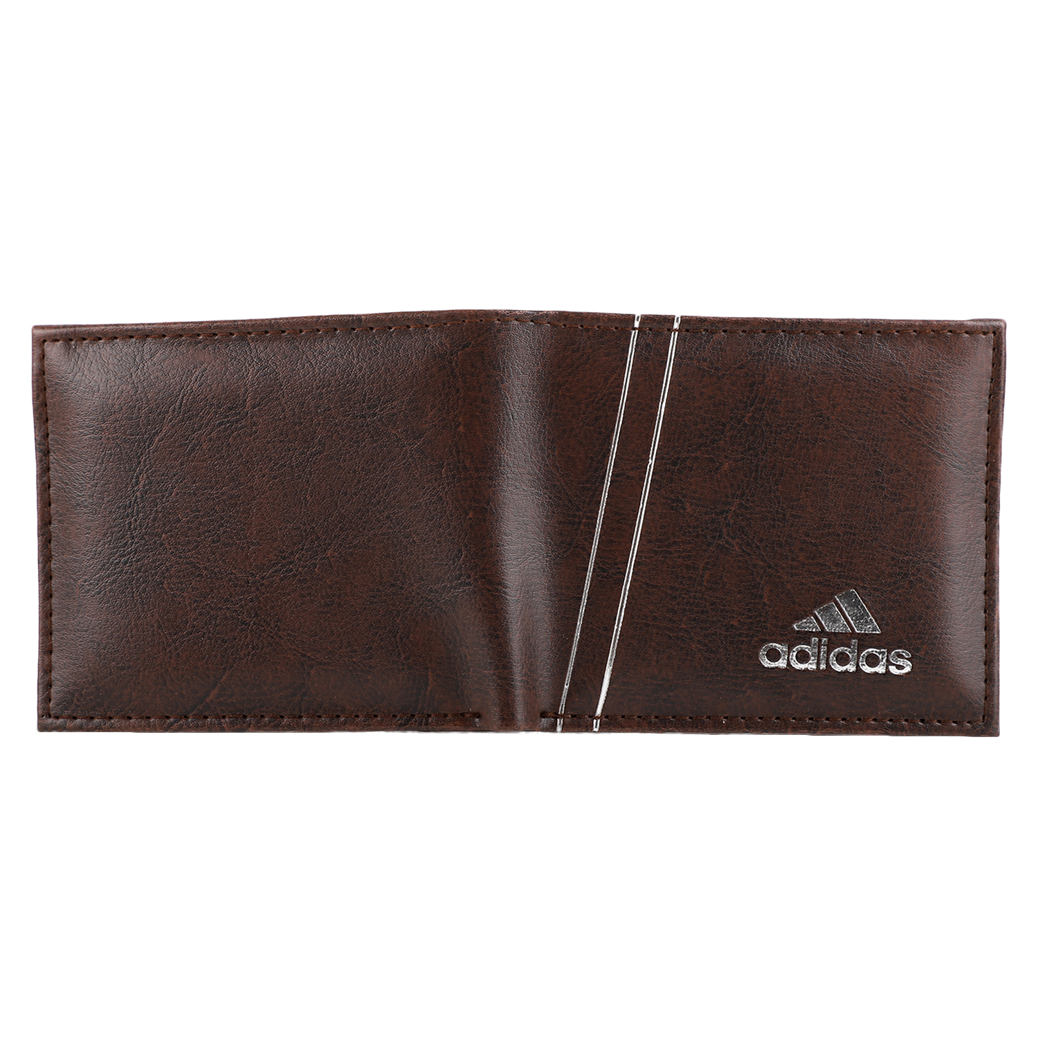 Mens Wallet - Leatherette Material, Folded Design - Elegant Black Color