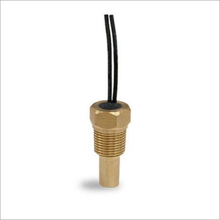 Temperature Switch - Brass, 1/2" NPT | -40°C to +150°C Operating Temperature, ±1°C Accuracy, Normally Open Two-Wire Electrical Connection, 12V DC Voltage Rating