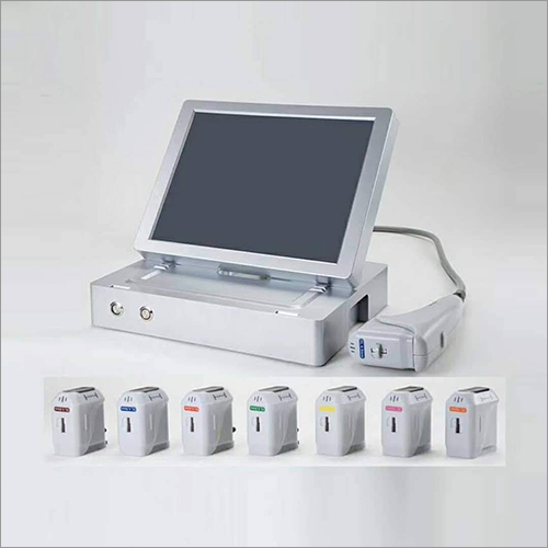 3D HIFU Machine - 10 Kg, 300 Watt Power | Semi-Automatic Operation, ABS Plastic Design, 8 Cartridges Included