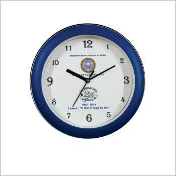मल्टी कलर 178 मिमी गोल दीवार घड़ी