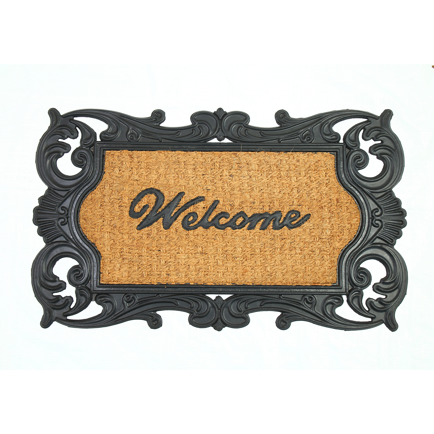 Multiple Customized Colours Available Anti Slip Rubber Backed Coir Mat