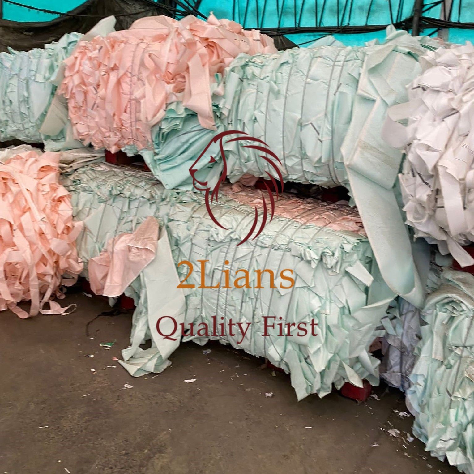 Pa66 And Pet Airbag Mix In Bales Plastic Scrap Usage: For Recycling