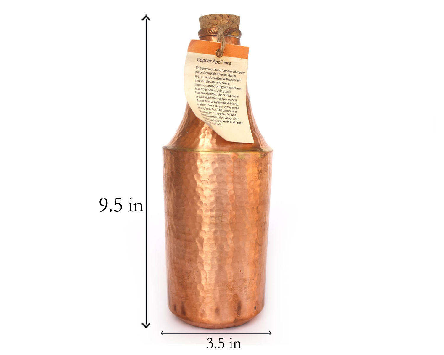 De Kulture Works Hammered Bottle