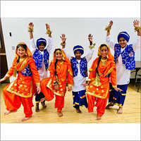 knee length dresses for ladies Red Phulkari Jacket with Patiala Salwar and Kurta, Bhangra dress for w   CNP Associates LLC
