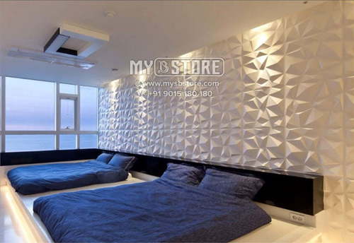 3Dwp1053 3D वॉल पैनल का आकार: 8 X 4 फीट