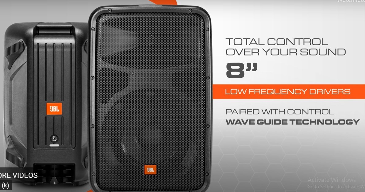 Eon208p-packaged 8" 2-way Pa With Powered 8-channel Mixer And Bluetooth