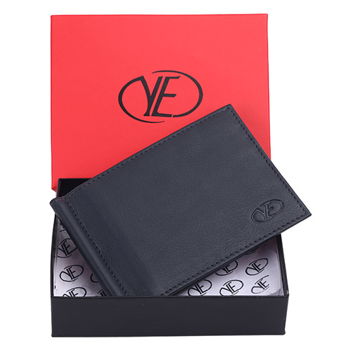 Leather Money Clip Wallet