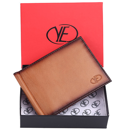 Brown Money Clip Wallet